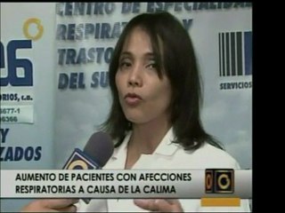 Centro especializado reporta aumento de afecciones respirato