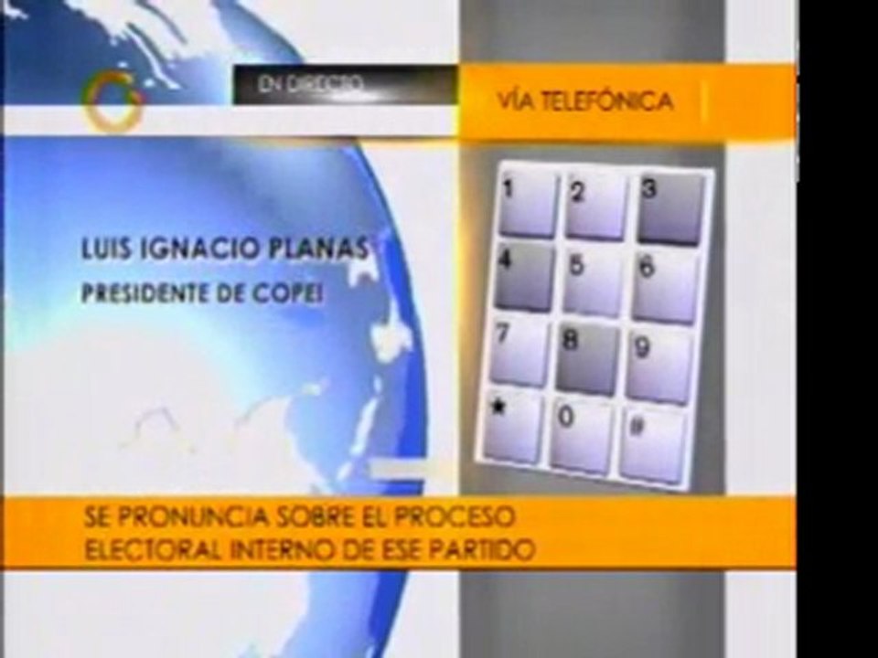 Luis Ignacio Planas calificó proceso electoral de Copei como