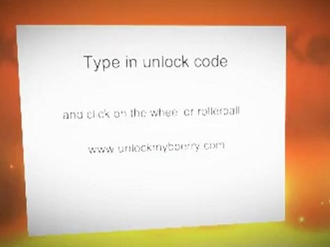 How to Unlock Blackberry Curve 2 8520