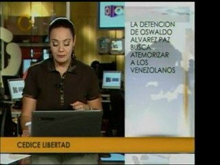 Comunicado Cedice asevera que los delitos imputados a Oswald