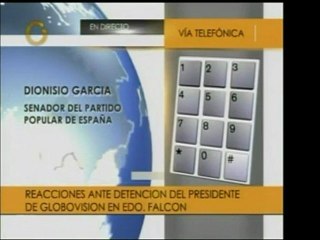 Senador del partido de oposición español PP, Dionisio García