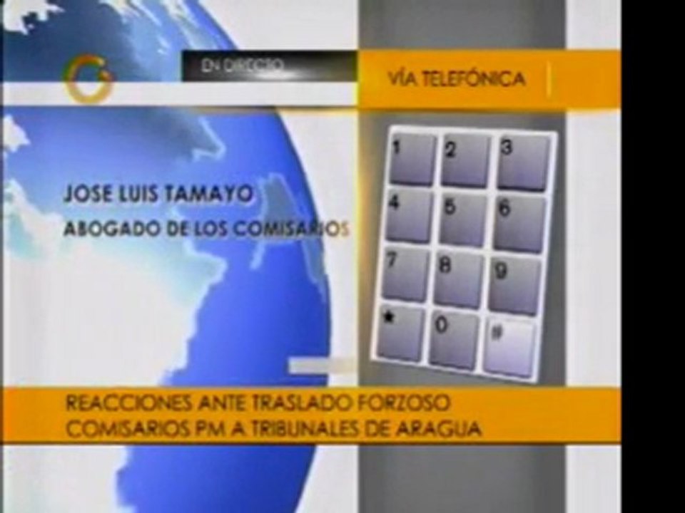 El abogado de los comisarios, José Luis Tamayo, denunció “la
