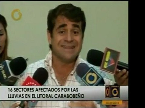 En Carabobo 16 sectores fueron afectados por las lluvias de