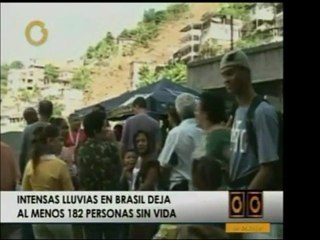 Las muertes en Río de Janeiro a causa de las lluvias van por
