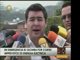 Afectados por los cortes eléctricos imprevistos en Mérida de