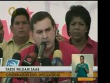 Tareck William Saab, gobernador de Anzoátegui, ofrece un bal