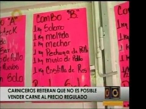 Carniceros de Catia afirman lo mismo que demás comeciantes d