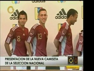 La Vinotinto presenta su nuevo uniforme. Declara el jugador