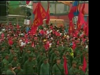 La diputada Iris Varela habla durante la celebración del rec