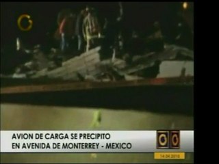 En Monterrey, México, un avión de carga Airbus 300 aterrizó