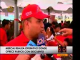 Mercal realiza operativo donde ofrece rubros con descuento