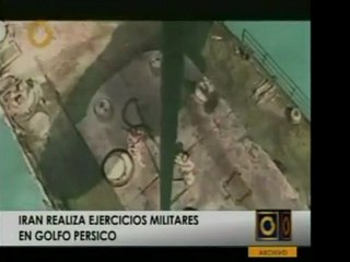 Los guardianes de la revolución islámica de Irán inician man