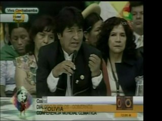 Evo Morales, Pdte. de Bolivia, habla acerca de la necesidad