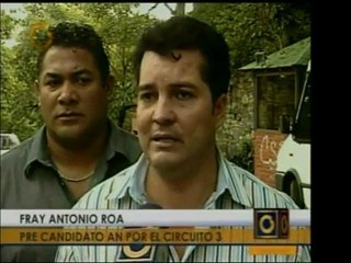 El pre candidato por el Circuito 3, Fray Antonio Roa, pide a