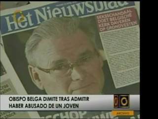 Obispo de Brujas entregó su dimisió al Papa, por haber abusa