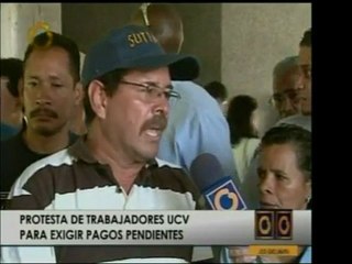 Sindicato de Trabajadores de la UCV exigió el pago completo