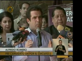 Precandidato Alfredo Romero promete ser un diputado que oiga