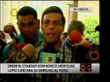 Leopoldo López considera que de quedar inahilitados los pres