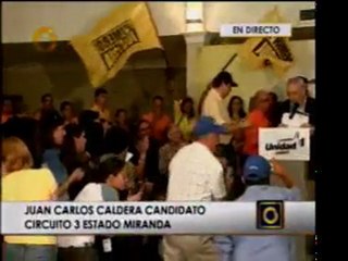 La Mesa de Unidad Democrática anuncio acuerdos
