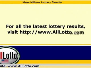 Mega Millions Lottery Drawing Results for April 22, 2011