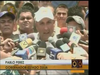 Gobernador del Zulia, Pablo Pérez, dice que se agotaron las