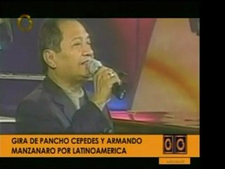 Pancho Cepedes y Armando Manzanero harán una gira por Améric