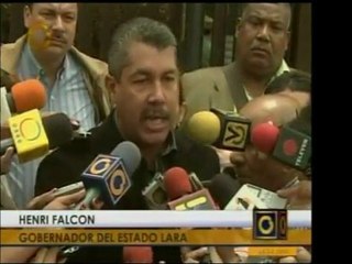 Gobernador de Lara, Henry Falcón, rechaza la expropiación de