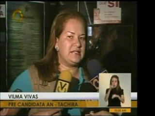 Candidata al Circuito 1 de Táchira responde preguntas sobre