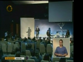 En el Foro sobre Libertad de Expresión en Suramérica, en Río