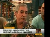 Carniceros de Anzoátegui se declaran en paro hasta que se co