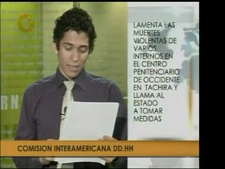 La Comisión Interamericana de Derechos Humanos, CIDH, se exp