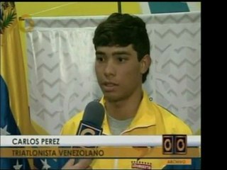Declaraciones de dos de los atletas que representarán a Vene