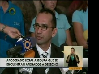 Rueda de Prensa de trabajadores de hacienda La Carolina y su