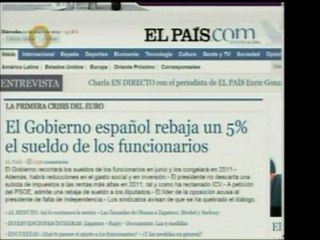 España recortará el sueldo de sus empleados públicos en un 5