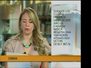 CENDA ubica la  Canasta Básica de Alimentos, Bienes y Servic