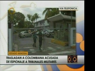 El Servicio de Inteligencia Bolivariana, SEBIN, trasladó a s