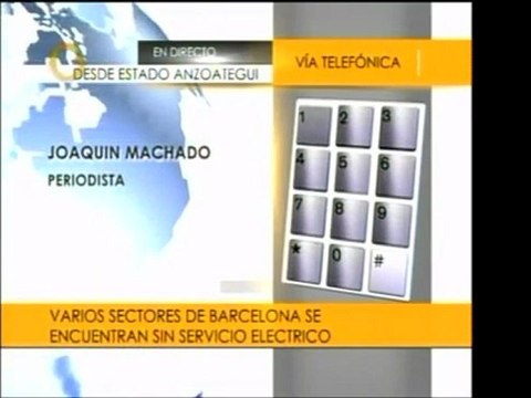 Distintos sectores de la ciudad de Barcelona, estado Anzoáte