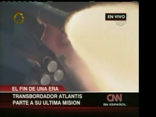 El transbordador espacial Atlantis se lanza exitosamente des