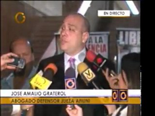 Ratificada medida privativa de libertad contra la jueza Afiu