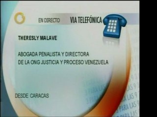 Abogada de María Lourdes Afiuni descalifica a la juez y la p