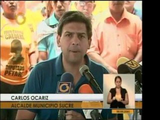 Alc. Ocariz resalta la importancia de la unidad para la suer