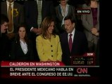 Felipe Calderón, Presidente de México, hablará en el Congres