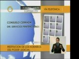 Dir. de Servicios Penitenciarios, explica por qué se restabl