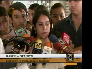 Bachilleres denuncian que Policarabobo encapuchados agredier