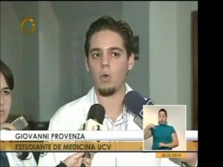 Estudiantes de medicina de la UCV alegan tener papeles del M