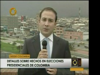 Reporte desde Colombia sobre la situación electoral a pocos