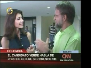 Candidato colombiano Antanas Mockus habla sobre las diferenc