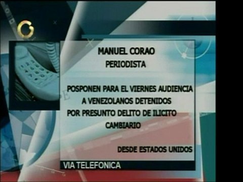 Información sobre el juicio que se le sigue a venezolanos en