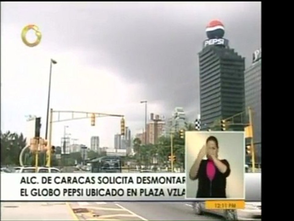 Dpto. Legal de Pepsi señala que el Globo Pepsi...