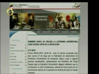 Ministerio de Educación Suiperior responde mediante nota de